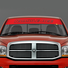 Calcomanía de vinilo para parabrisas con el diseño de abeja zumbadora para Dodge RAM
 3