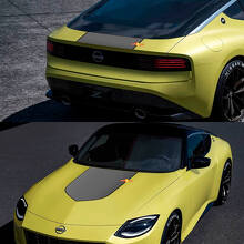 Calcomanía de vinilo para capó de edición Z de Nissan Legend Kit gráfico en 2 colores
 3