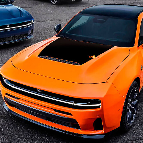 Gráficos de vinilo para envolver el capó Sixpack para Dodge Charger Daytona
