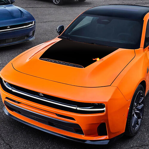 Gráficos de vinilo para envolver el capó Sixpack para Dodge Charger Daytona
