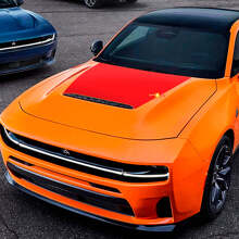 Gráficos de vinilo para envolver el capó Sixpack para Dodge Charger Daytona
 3