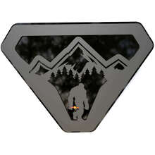 Emblema 3D de guardabarros Mountain Sasquatch Bigfoot_4