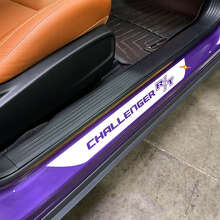 Calcomanías de vinilo para alféizar de puerta para Dodge Challenger_2