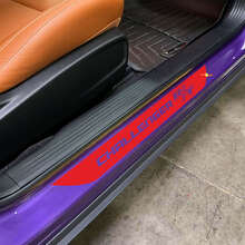 Calcomanías de vinilo para alféizar de puerta para Dodge Challenger_3