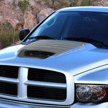 Calcomanía de vinilo edición limitada Hood Strobe Rumble Bee para Dodge RAM 1500
 2