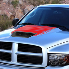 Calcomanía de vinilo edición limitada Hood Strobe Rumble Bee para Dodge RAM 1500
 3