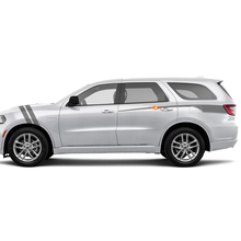 Rayas de guardabarros delanteras y traseras laterales de vinilo para puertas para Dodge Durango
 2