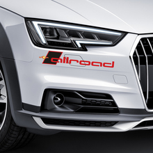 Calcomanías de calcomanías de calcomanías del parachoques delantero de Audi Allroad
 2