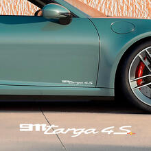 Calcomanía de puertas laterales para Porsche 911 Targa 4S 2026
 2