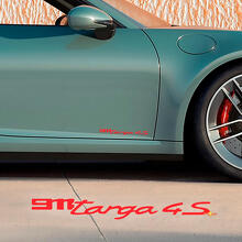 Calcomanía de puertas laterales para Porsche 911 Targa 4S 2026
 3