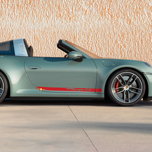 Calcomanía decorativa adhesiva para puertas laterales para Porsche 911 Targa 4S 2026
 3