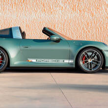 Calcomanía decorativa adhesiva para puertas laterales para Porsche 911 Targa 4S 2026
 2