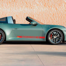 Calcomanía decorativa adhesiva para puertas laterales para Porsche 911 Targa 4S 2026
 3