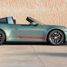 Calcomanía decorativa adhesiva para las puertas laterales de Porsche 911 Targa 4S
 3