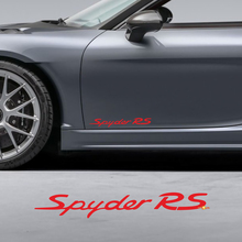 Calcomanía adhesiva para puertas laterales para Porsche 718 Cayman Spyder RS
 3