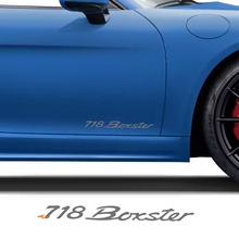 Calcomanía de puertas laterales para Porsche 718 Cayman Spyder RS
 2