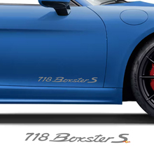 Calcomanía de puertas laterales para Porsche 718 Boxster S
 2