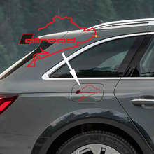 Calcomanías de vinilo Audi Allroad Nürburgring
 3