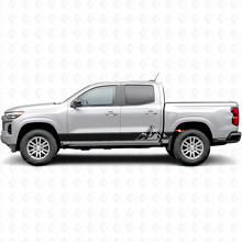Vinilos en Capas para Puertas y Paneles Laterales para Chevrolet Colorado 3ª Gen 2023-2026_2