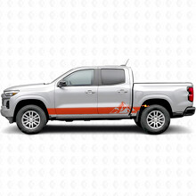 Vinilos en Capas para Puertas y Paneles Laterales para Chevrolet Colorado 3ª Gen 2023-2026_4