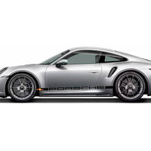 Kit de rayas laterales para Porsche, calcomanía gráfica adhesiva para Porsche 911 Turbo S 992.2.
 2