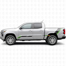 Vinilos de Tiras Decorativas Elevadas para Puertas y Cabecera para Chevrolet Colorado 3ª Generación 2023-2026_4