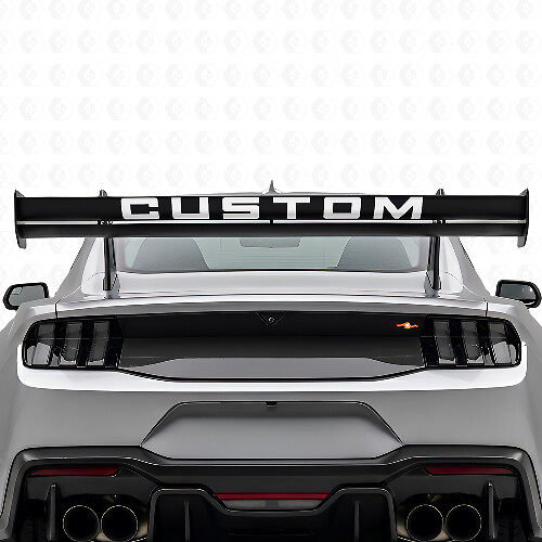 Pegatina de vinilo adhesiva para alerón personalizado para Musclecar Musclecarmodel GTD
