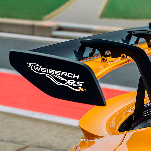 Calcomanía de alerón Weissach RS para Porsche 992
