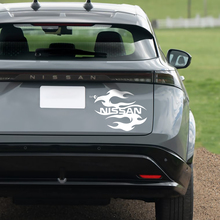 Gráficos de carreras traseros de Dragon para Nissan ARIYA
 2