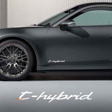 Calcomanía de puertas laterales T-hybrid para Porsche 911 turbo S T-hybrid
 2