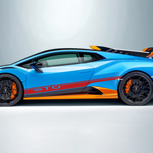 Rayas laterales de vinilo STO Calcomanía Gráfica para Lamborghini STO
 3