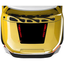 Calcomanía de vinilo estilo Capó Off Road TRD para Toyota FJ Cruiser_2