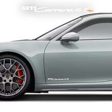 Juego de calcomanías de vinilo para la puerta lateral 911 Carrera 4S para Porsche 911_2
