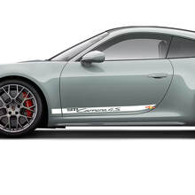 Calcomanía gráfica del kit lateral para Porsche 911 Carrera 4S
 5