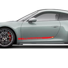 Calcomanía gráfica del kit lateral para Porsche 911 Carrera 4S
 6