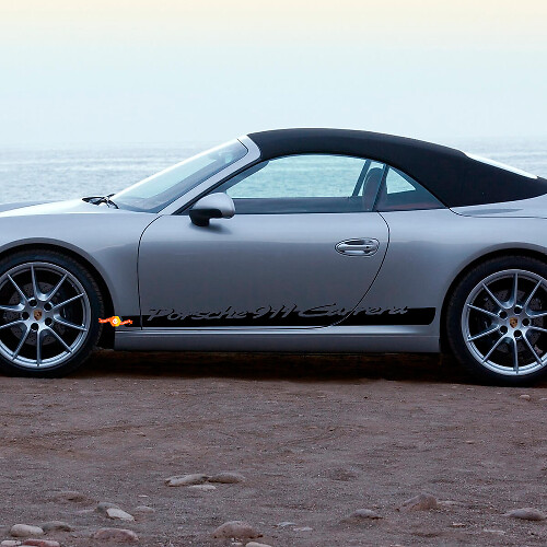 Kit de rayas para puertas laterales 911 Calcomanía para Porsche 911 Carrera
