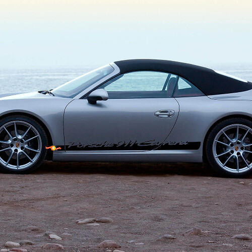 Kit de rayas para puertas laterales 911 Calcomanía para Porsche 911 Carrera
