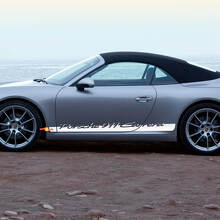 Kit de rayas para puertas laterales 911 Calcomanía para Porsche 911 Carrera
 2