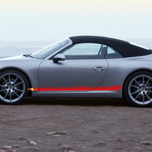 Kit de rayas para puertas laterales 911 Calcomanía para Porsche 911 Carrera
 3