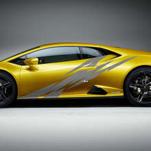Gráficos Laterales de Rayo Vinilo de Carreras Calcomanía para Lamborghini Huracan Evo 2