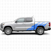 Tiras de vinilo dentadas para puertas y laterales de la caja para Chevrolet Colorado 3.ª generación 2023-2026_5