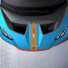 Franja central del capó Logo STO Vinilo de carreras Calcomanía Gráfica para Lamborghini STO
 3