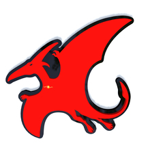 Emblemas de guardabarros Pterodactylus antiquus Insignia de portón trasero Emblema 3D
 5
