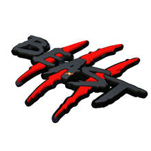 Rasguños de Bestia Garras Emblema de Guardabarros Insignia 3D
 4