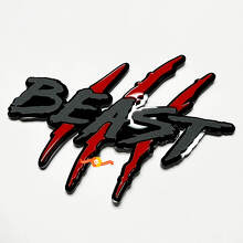Emblema de Insignia 3D de Guardabarros con Arañazos en Forma de Garra de Bestia_7