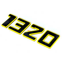 Emblema de guardabarros 3D 1320 HEMI
 2