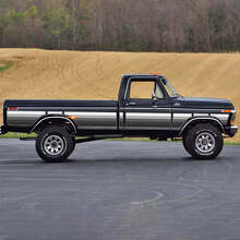 Calcomanía de Vinilo con Gráficos Laterales Vintage en Degradado Retro para Musclecar truck Ranger Lariat_2