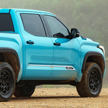 Calcomanía de vinilo para panel lateral de franjas laterales para Toyota Tundra 2025 en adelante
 2