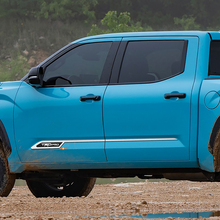 Calcomanía de vinilo para panel lateral de franjas laterales para Toyota Tundra 2025 en adelante
 3