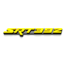 2x Emblema de insignia de guardabarros SRT 392 3D HEMI
 4